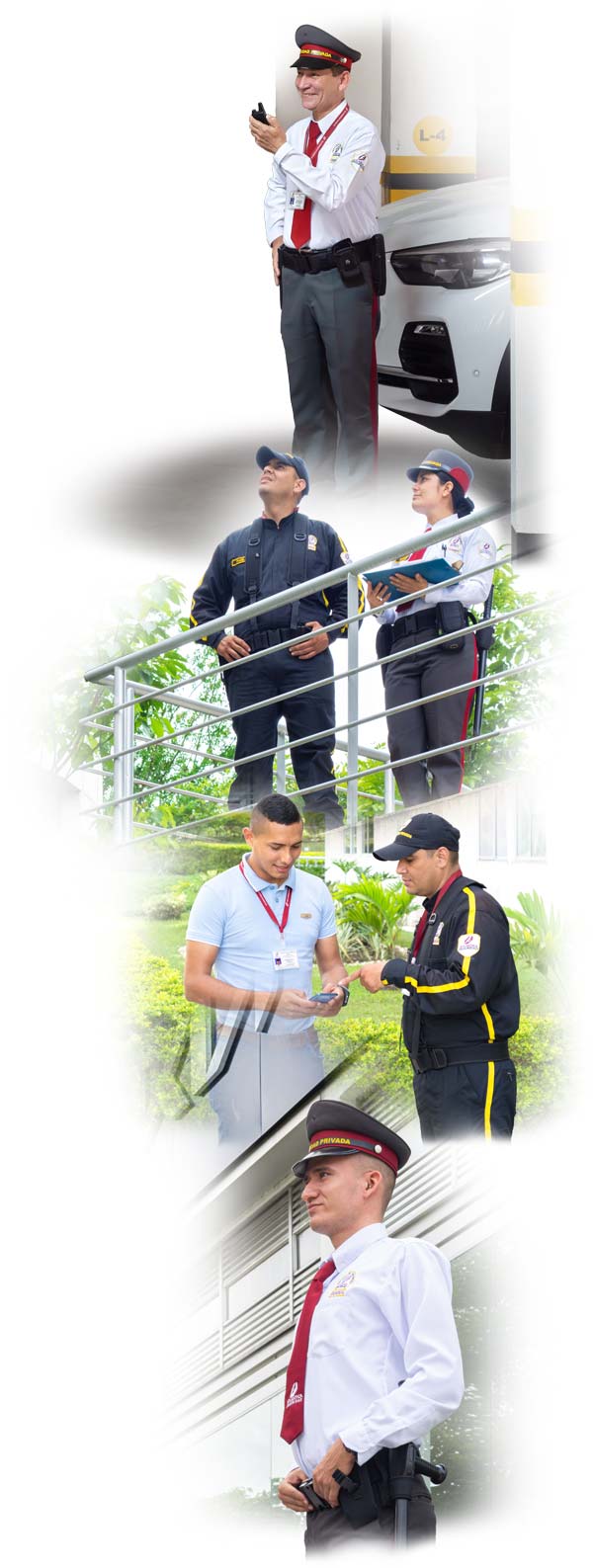 Vigilantes de seguridad privada